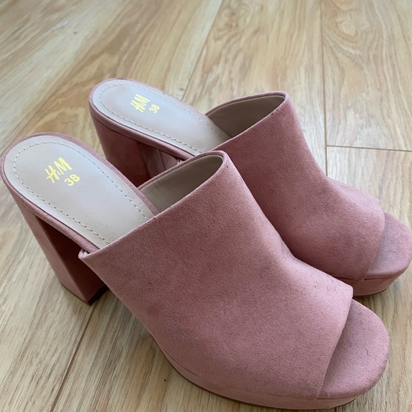 H&M Block heels! Worn only once! - Picture 3 of 3